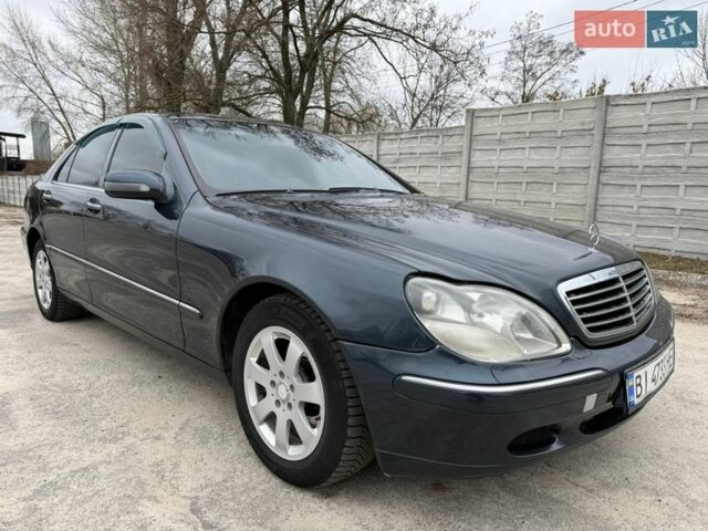 Синий Мерседес С Класс, объемом двигателя 3.22 л и пробегом 340 тыс. км за 5600 $, фото 13 на Automoto.ua