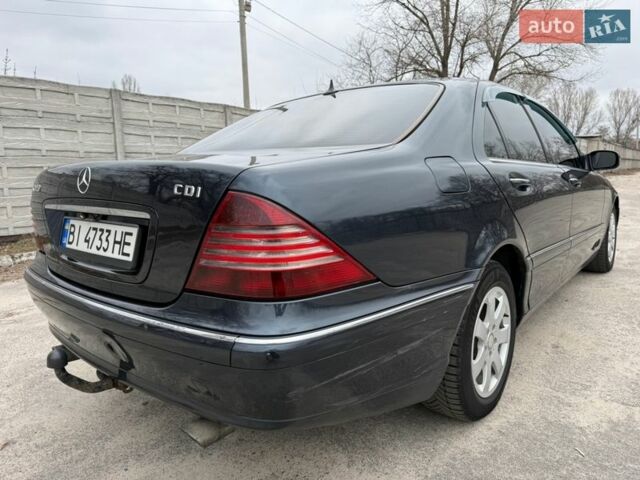 Синий Мерседес С Класс, объемом двигателя 3.22 л и пробегом 340 тыс. км за 5600 $, фото 2 на Automoto.ua