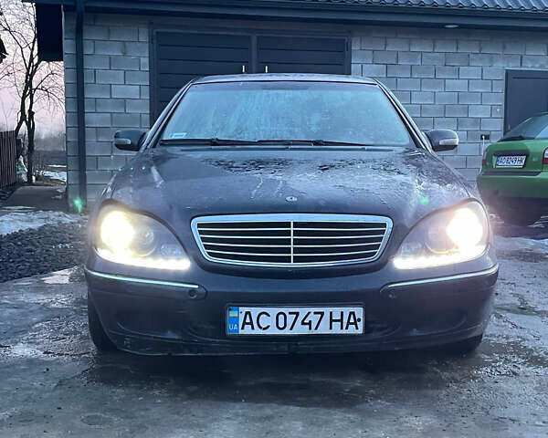 Синій Мерседес С Клас, об'ємом двигуна 3.2 л та пробігом 320 тис. км за 3600 $, фото 2 на Automoto.ua