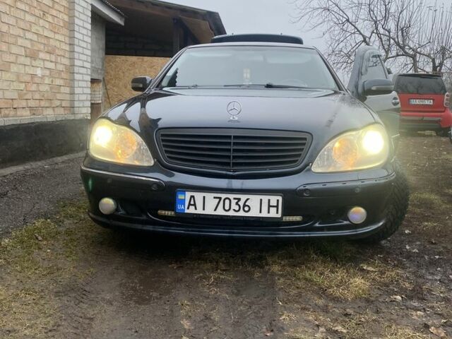 Синій Мерседес С Клас, об'ємом двигуна 5 л та пробігом 443 тис. км за 4500 $, фото 3 на Automoto.ua