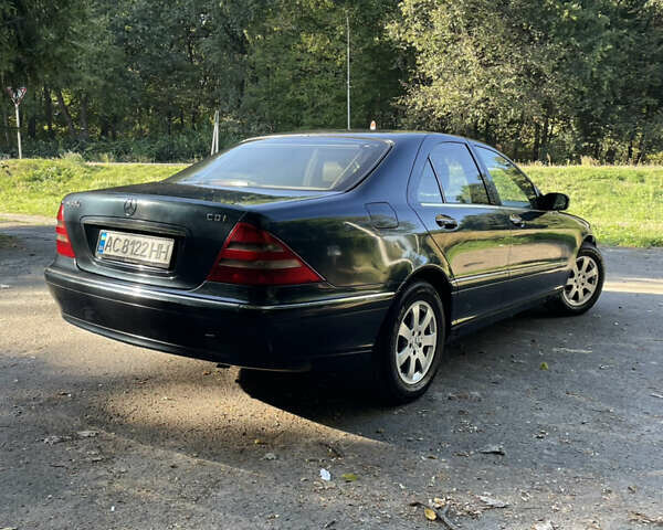 Синий Мерседес С Класс, объемом двигателя 3.22 л и пробегом 349 тыс. км за 5900 $, фото 2 на Automoto.ua