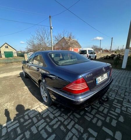 Синий Мерседес С Класс, объемом двигателя 3.2 л и пробегом 319 тыс. км за 4100 $, фото 3 на Automoto.ua