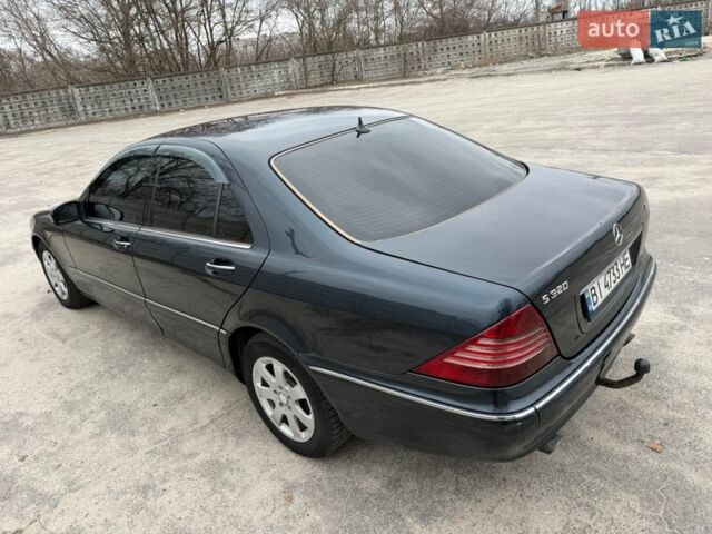Синий Мерседес С Класс, объемом двигателя 3.22 л и пробегом 340 тыс. км за 5600 $, фото 5 на Automoto.ua