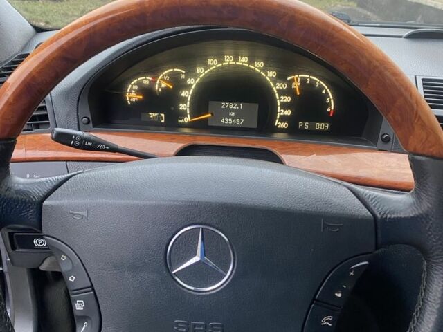 Синій Мерседес С Клас, об'ємом двигуна 5 л та пробігом 443 тис. км за 4500 $, фото 10 на Automoto.ua