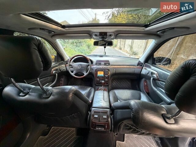 Синій Мерседес С Клас, об'ємом двигуна 6 л та пробігом 330 тис. км за 6500 $, фото 15 на Automoto.ua