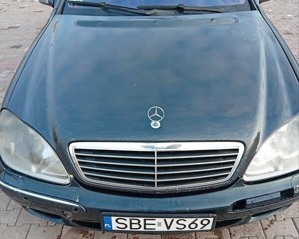 Синій Мерседес С Клас, об'ємом двигуна 3.2 л та пробігом 300 тис. км за 2500 $, фото 6 на Automoto.ua