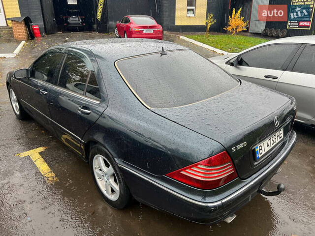Синий Мерседес С Класс, объемом двигателя 3.22 л и пробегом 341 тыс. км за 6200 $, фото 5 на Automoto.ua
