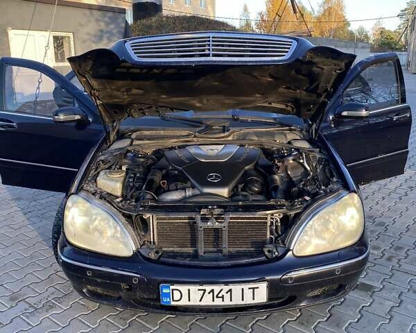 Синій Мерседес С Клас, об'ємом двигуна 4 л та пробігом 417 тис. км за 4500 $, фото 4 на Automoto.ua