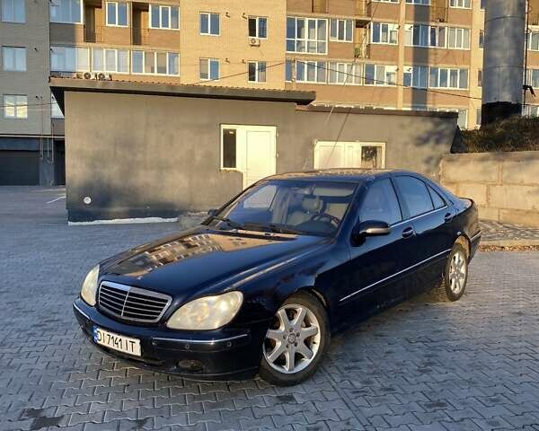 Синій Мерседес С Клас, об'ємом двигуна 4 л та пробігом 417 тис. км за 4500 $, фото 2 на Automoto.ua