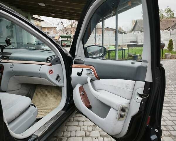 Синій Мерседес С Клас, об'ємом двигуна 3.2 л та пробігом 360 тис. км за 5800 $, фото 27 на Automoto.ua