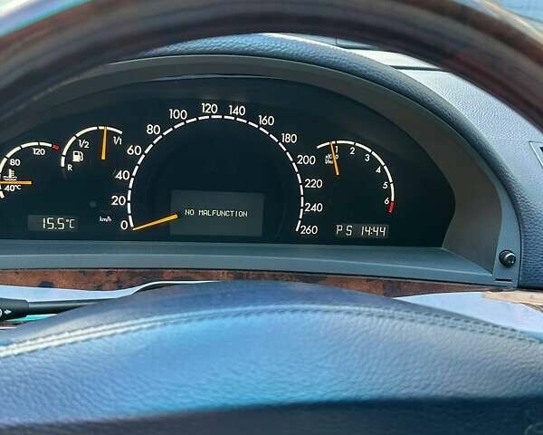 Синий Мерседес С Класс, объемом двигателя 5 л и пробегом 353 тыс. км за 9000 $, фото 7 на Automoto.ua