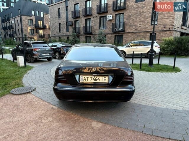 Синий Мерседес С Класс, объемом двигателя 4 л и пробегом 444 тыс. км за 5890 $, фото 10 на Automoto.ua