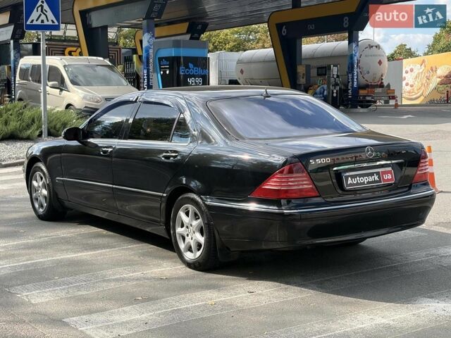 Синій Мерседес С Клас, об'ємом двигуна 5 л та пробігом 302 тис. км за 7000 $, фото 7 на Automoto.ua