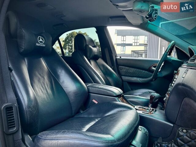 Синій Мерседес С Клас, об'ємом двигуна 5 л та пробігом 360 тис. км за 7177 $, фото 17 на Automoto.ua