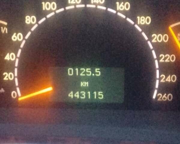 Синий Мерседес С Класс, объемом двигателя 3.22 л и пробегом 449 тыс. км за 6000 $, фото 7 на Automoto.ua