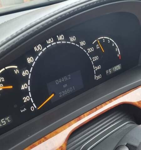 Синий Мерседес С Класс, объемом двигателя 4.97 л и пробегом 236 тыс. км за 6500 $, фото 10 на Automoto.ua