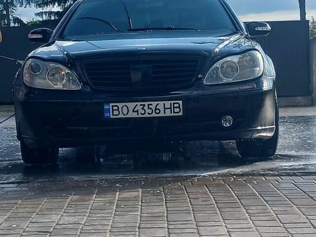 Синій Мерседес С Клас, об'ємом двигуна 5 л та пробігом 300 тис. км за 5500 $, фото 4 на Automoto.ua