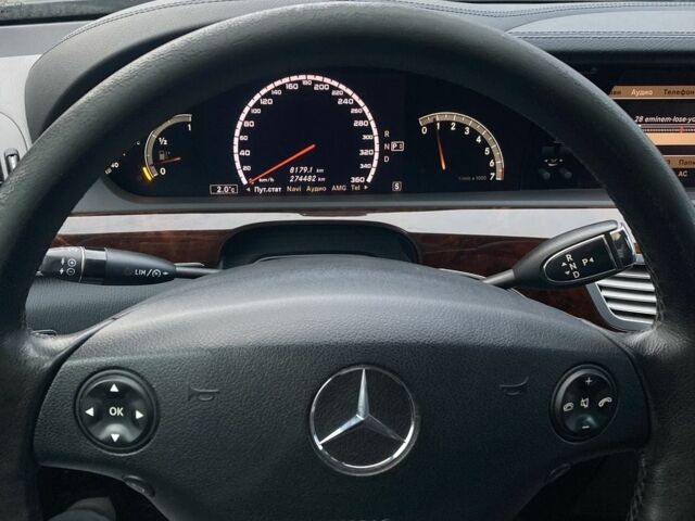 Синий Мерседес С Класс, объемом двигателя 3.5 л и пробегом 244 тыс. км за 8500 $, фото 14 на Automoto.ua