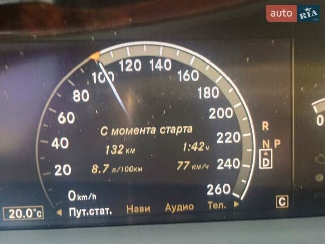 Синий Мерседес С Класс, объемом двигателя 5.5 л и пробегом 320 тыс. км за 10500 $, фото 13 на Automoto.ua