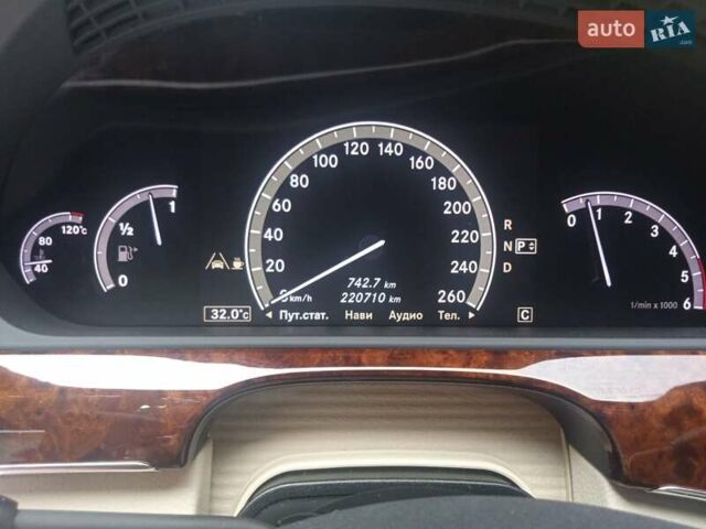 Синій Мерседес С Клас, об'ємом двигуна 4 л та пробігом 220 тис. км за 18400 $, фото 8 на Automoto.ua