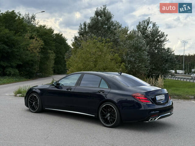 Синий Мерседес С Класс, объемом двигателя 3.99 л и пробегом 89 тыс. км за 61500 $, фото 2 на Automoto.ua