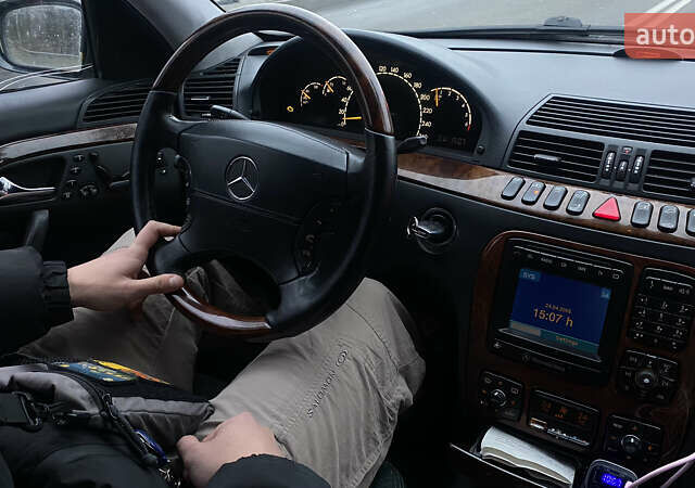 Зелений Мерседес С Клас, об'ємом двигуна 4.97 л та пробігом 346 тис. км за 4900 $, фото 12 на Automoto.ua