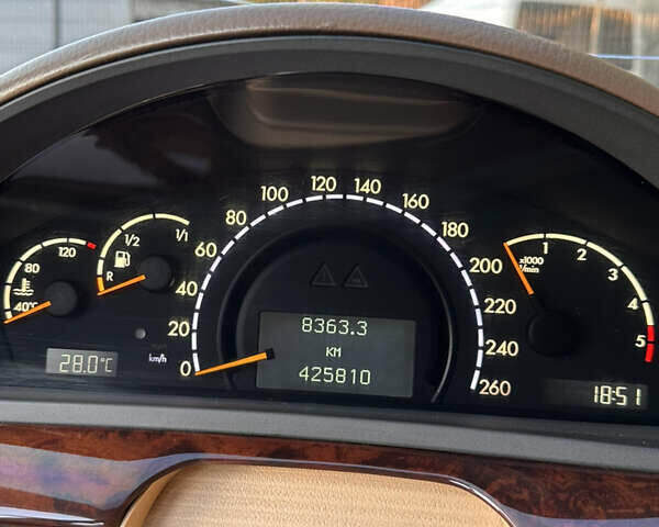 Зеленый Мерседес С Класс, объемом двигателя 3.22 л и пробегом 426 тыс. км за 6500 $, фото 6 на Automoto.ua