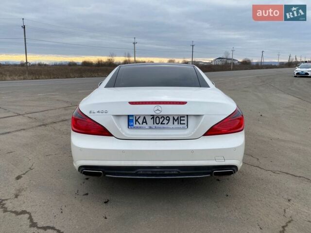 Белый Мерседес СЛ-Класс, объемом двигателя 3 л и пробегом 196 тыс. км за 43500 $, фото 6 на Automoto.ua