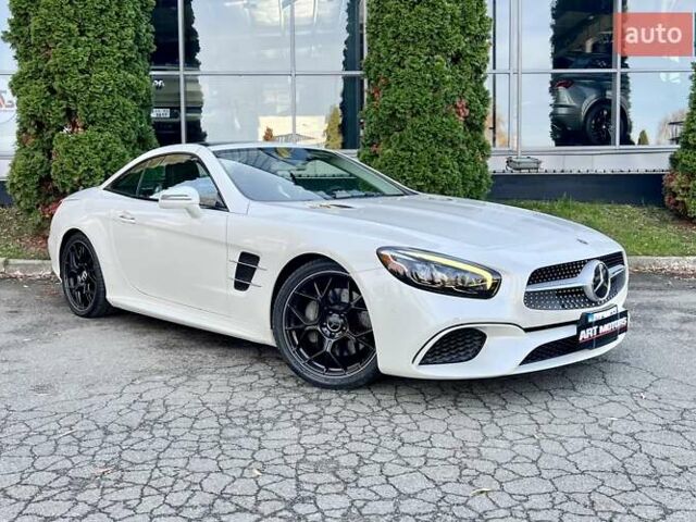 Белый Мерседес СЛ-Класс, объемом двигателя 3 л и пробегом 75 тыс. км за 58999 $, фото 8 на Automoto.ua