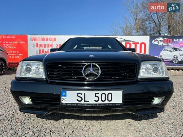 Черный Мерседес СЛ-Класс, объемом двигателя 4.97 л и пробегом 187 тыс. км за 49000 $, фото 2 на Automoto.ua