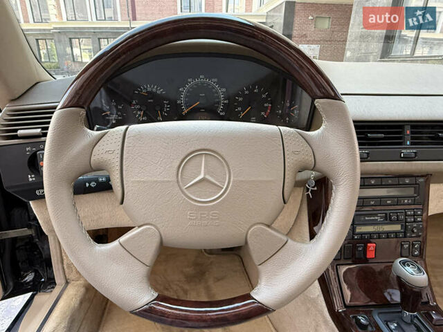 Черный Мерседес СЛ-Класс, объемом двигателя 5 л и пробегом 107 тыс. км за 80000 $, фото 62 на Automoto.ua