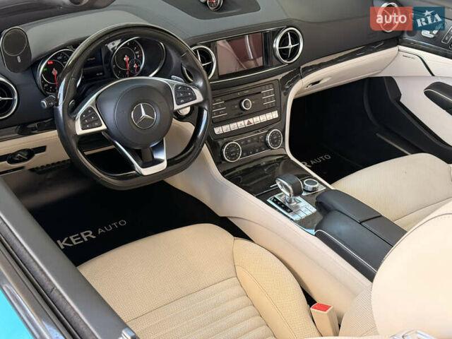 Черный Мерседес СЛ-Класс, объемом двигателя 3 л и пробегом 79 тыс. км за 55000 $, фото 17 на Automoto.ua