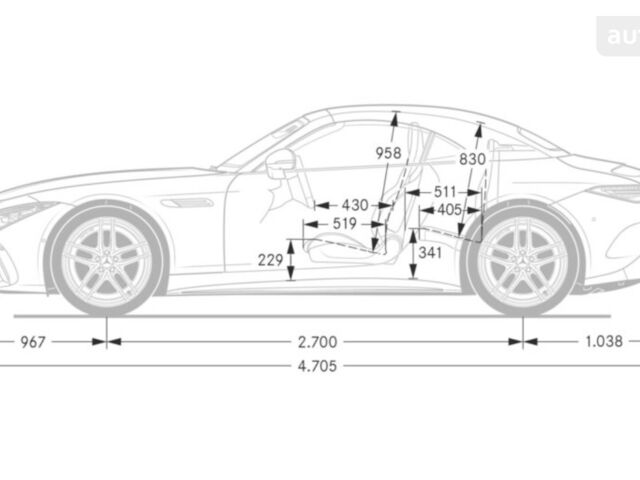 купить новое авто Мерседес СЛ-Класс 2024 года от официального дилера Mercedes-Benz Харків-Авто Мерседес фото