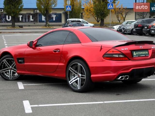 Серый Мерседес СЛ-Класс, объемом двигателя 3.7 л и пробегом 87 тыс. км за 24500 $, фото 6 на Automoto.ua