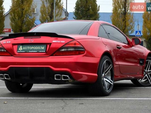 Серый Мерседес СЛ-Класс, объемом двигателя 3.7 л и пробегом 87 тыс. км за 24500 $, фото 12 на Automoto.ua