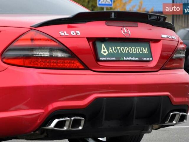 Серый Мерседес СЛ-Класс, объемом двигателя 3.7 л и пробегом 87 тыс. км за 24500 $, фото 7 на Automoto.ua