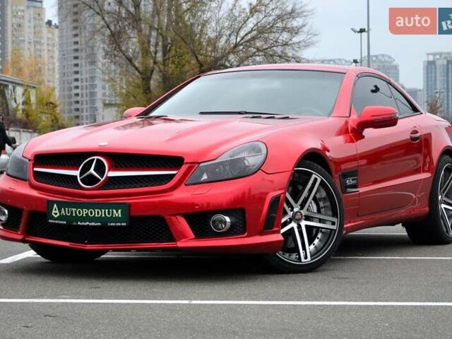 Серый Мерседес СЛ-Класс, объемом двигателя 3.7 л и пробегом 87 тыс. км за 24500 $, фото 8 на Automoto.ua