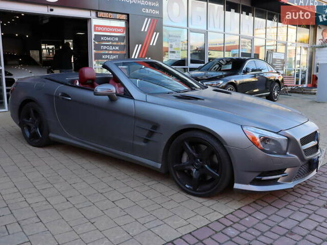 Сірий Мерседес СЛ-Клас, об'ємом двигуна 3 л та пробігом 150 тис. км за 43900 $, фото 39 на Automoto.ua