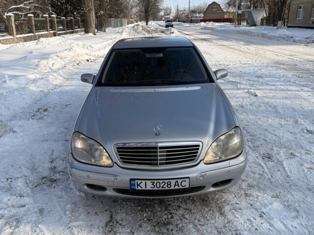 Серый Мерседес СЛ-Класс, объемом двигателя 6 л и пробегом 222 тыс. км за 5000 $, фото 1 на Automoto.ua