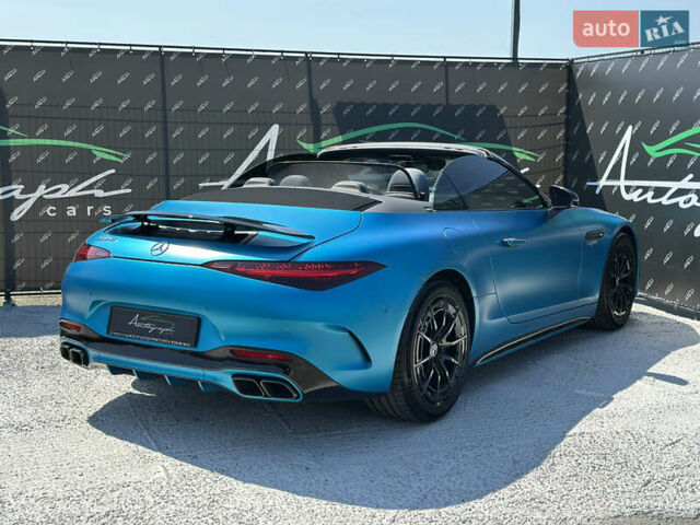 Синій Мерседес СЛ-Клас, об'ємом двигуна 3.98 л та пробігом 9 тис. км за 159999 $, фото 1 на Automoto.ua