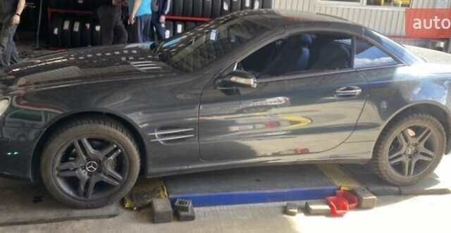 Синий Мерседес СЛ-Класс, объемом двигателя 3.72 л и пробегом 133 тыс. км за 20000 $, фото 4 на Automoto.ua