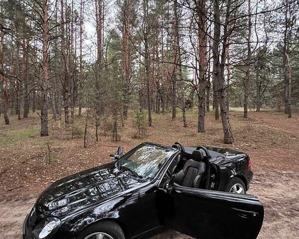 Черный Мерседес СЛК-Класс, объемом двигателя 2 л и пробегом 290 тыс. км за 7500 $, фото 6 на Automoto.ua