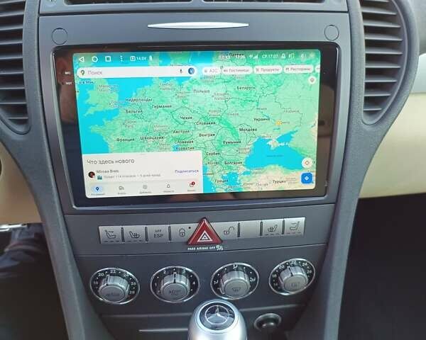 Черный Мерседес СЛК-Класс, объемом двигателя 3.5 л и пробегом 123 тыс. км за 16500 $, фото 59 на Automoto.ua