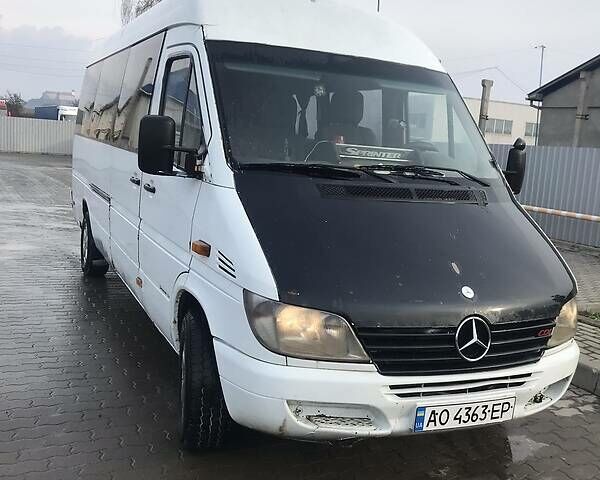 Білий Мерседес Sprinter 313 груз.-пасс., об'ємом двигуна 2.2 л та пробігом 340 тис. км за 7700 $, фото 45 на Automoto.ua