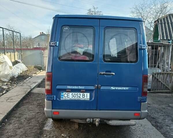 Синий Мерседес Спринтер 313 пасс., объемом двигателя 2.1 л и пробегом 780 тыс. км за 9500 $, фото 3 на Automoto.ua