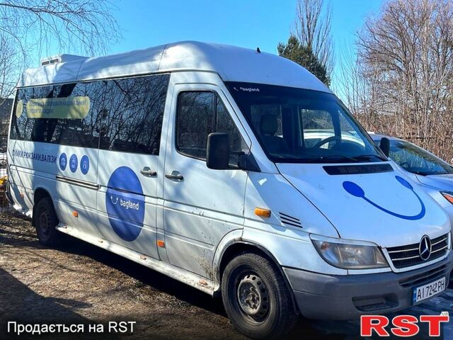 Белый Мерседес Sprinter, объемом двигателя 2.7 л и пробегом 300 тыс. км за 11000 $, фото 3 на Automoto.ua