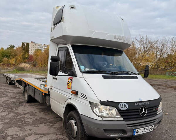 Білий Мерседес Sprinter, об'ємом двигуна 2.69 л та пробігом 496 тис. км за 18500 $, фото 1 на Automoto.ua