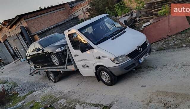 Белый Мерседес Sprinter, объемом двигателя 2.69 л и пробегом 335 тыс. км за 13200 $, фото 35 на Automoto.ua