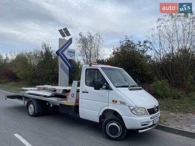 Білий Мерседес Sprinter, об'ємом двигуна 2.69 л та пробігом 468 тис. км за 16800 $, фото 9 на Automoto.ua
