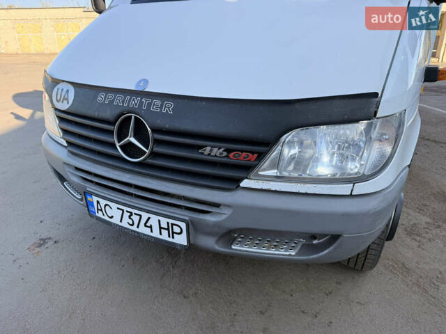 Білий Мерседес Sprinter, об'ємом двигуна 2.69 л та пробігом 496 тис. км за 18500 $, фото 18 на Automoto.ua